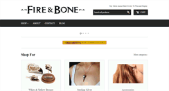 Desktop Screenshot of fireandbone.com